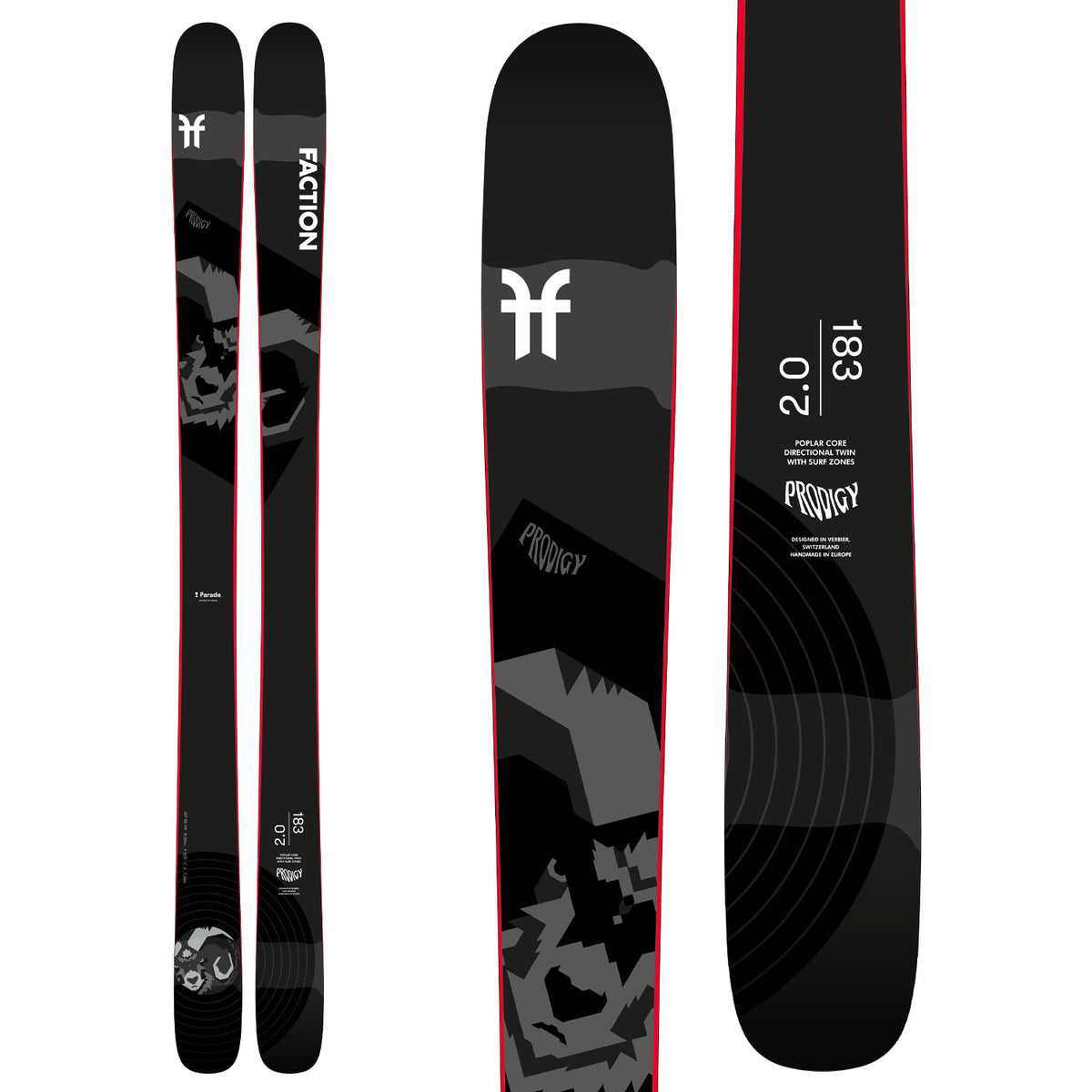 Faction Prodigy 2.0 Skis 2021