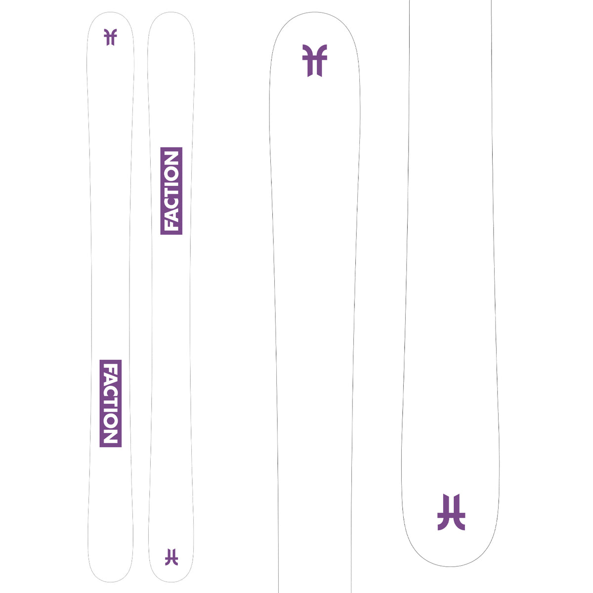 Faction Candide 3.0X Skis - Women's 2021