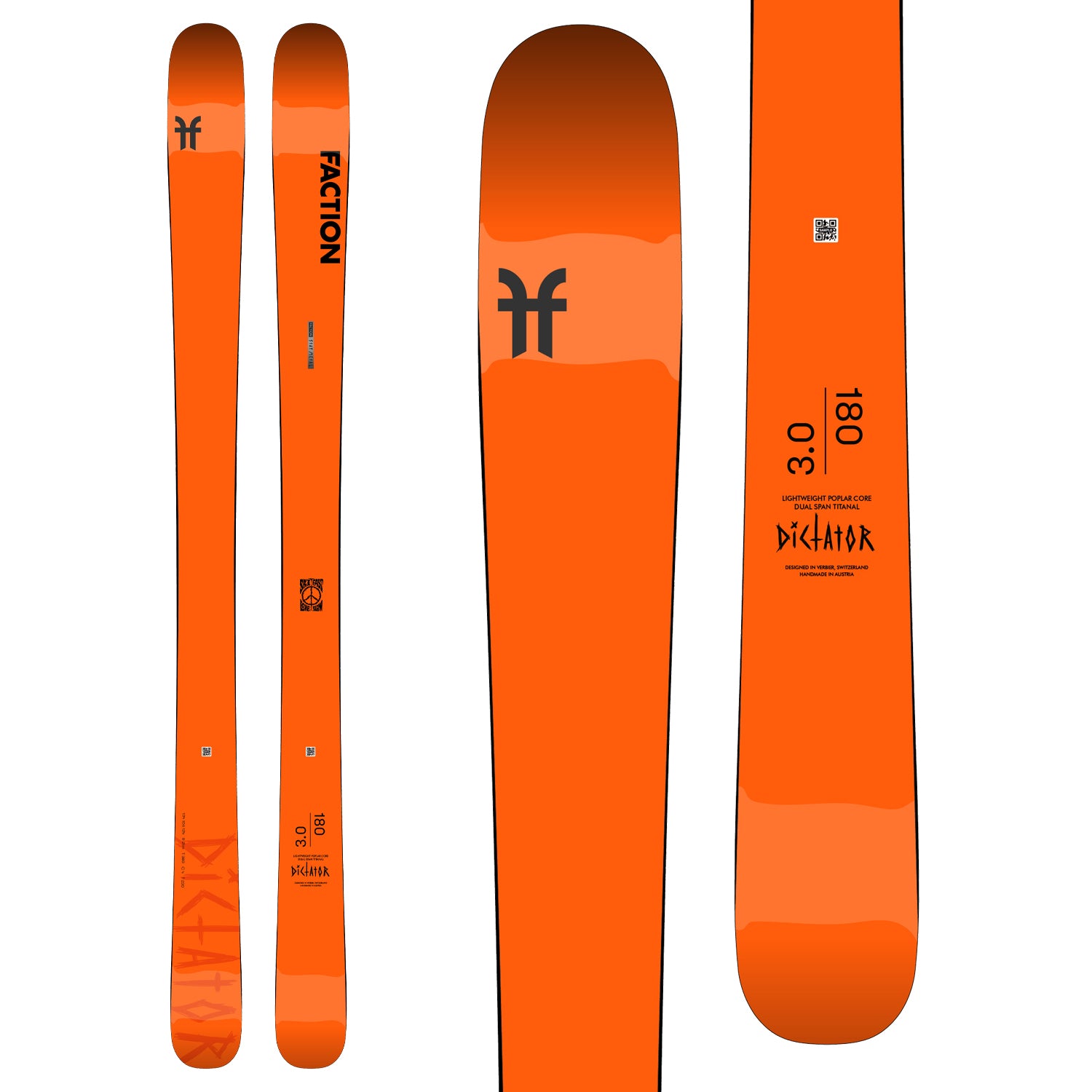 Faction Dictator 3.0 Skis 2022 – evo
