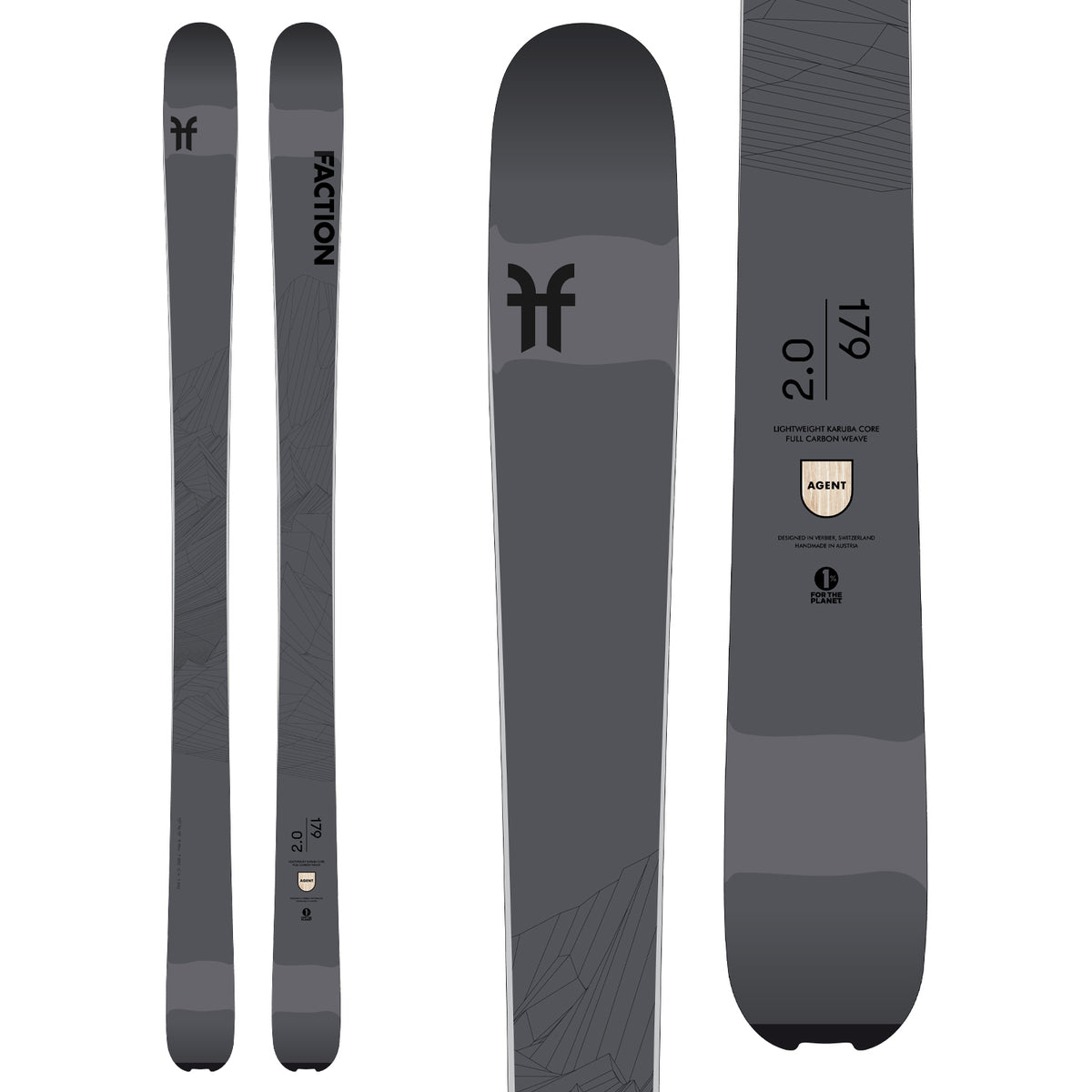 Faction Agent 2.0 Skis 2022