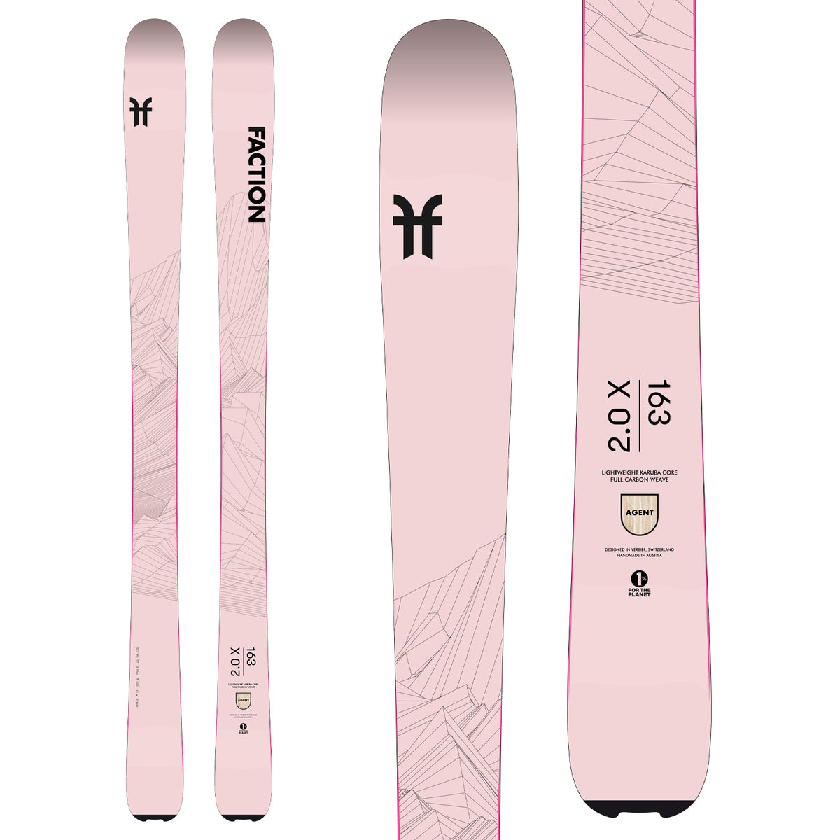 Faction Agent 2.0X Skis - Women's 2022