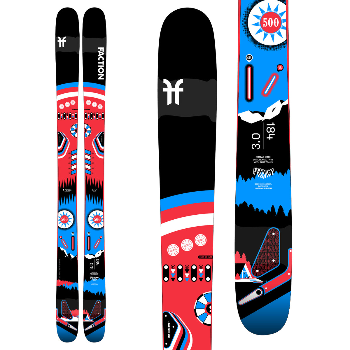 Faction Prodigy 3.0 x Parade Collab Skis 2021