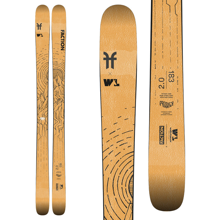 Faction Prodigy 2.0 x Wells Lamont Collab Skis 2021