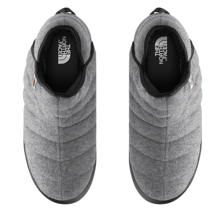 The North Face ThermoBall™ Traction Wool Booties - Women's TNF Medium Grey Heather/TNF Black