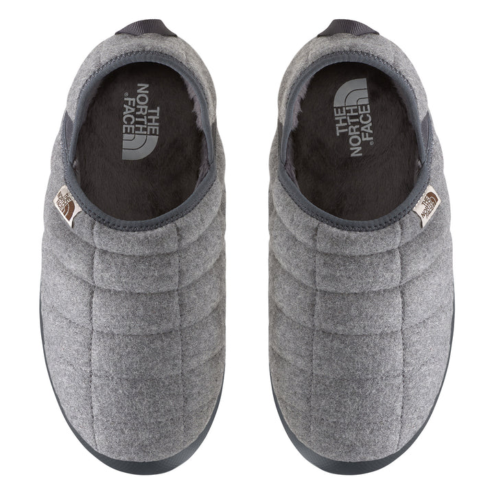 The North Face ThermoBall™ Traction Wool Mule V - Women's TNF Medium Grey Heather/TNF White