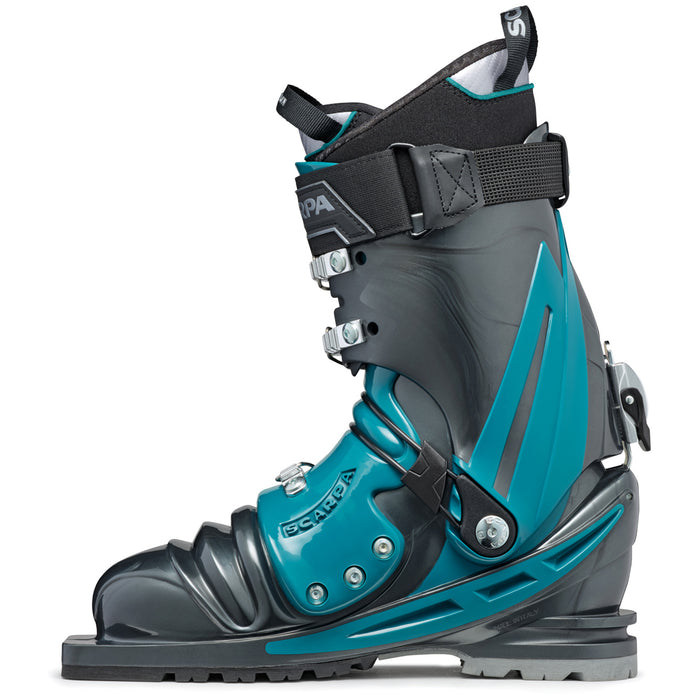 Scarpa T1 Telemark Ski Boots 2020 Anthracite/Teal