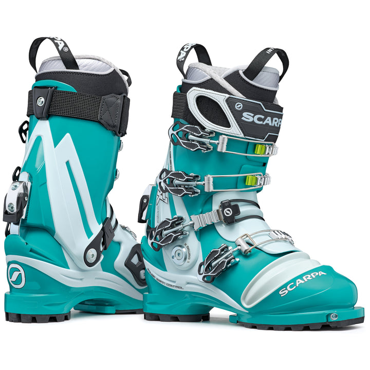 Scarpa TX Pro Telemark Ski Boots - Women's 2020 Emerald/Ice Blue