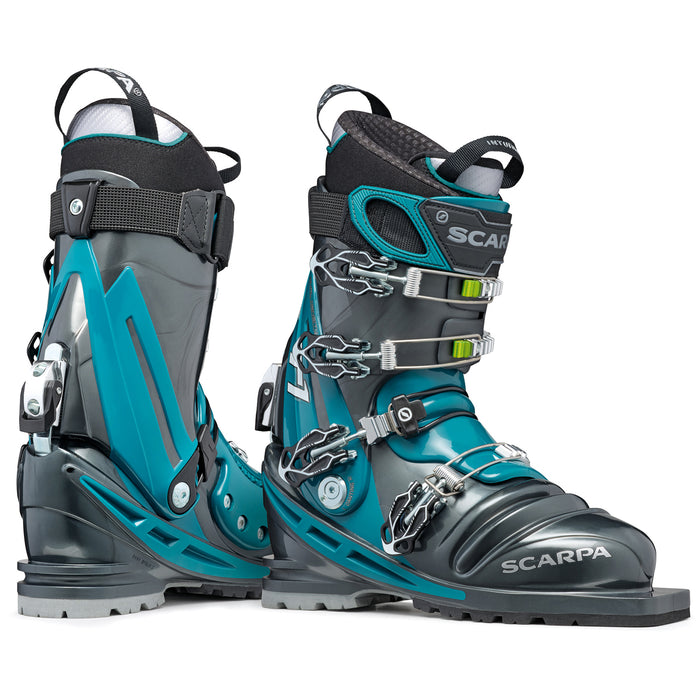 Scarpa T1 Telemark Ski Boots 2020 Anthracite/Teal