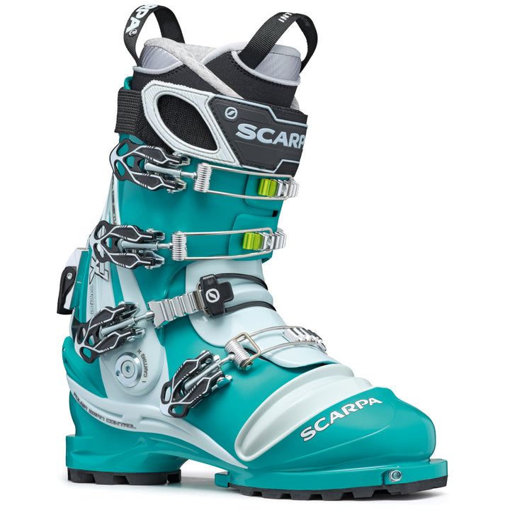 Scarpa TX Pro Telemark Ski Boots - Women's 2020 Emerald/Ice Blue