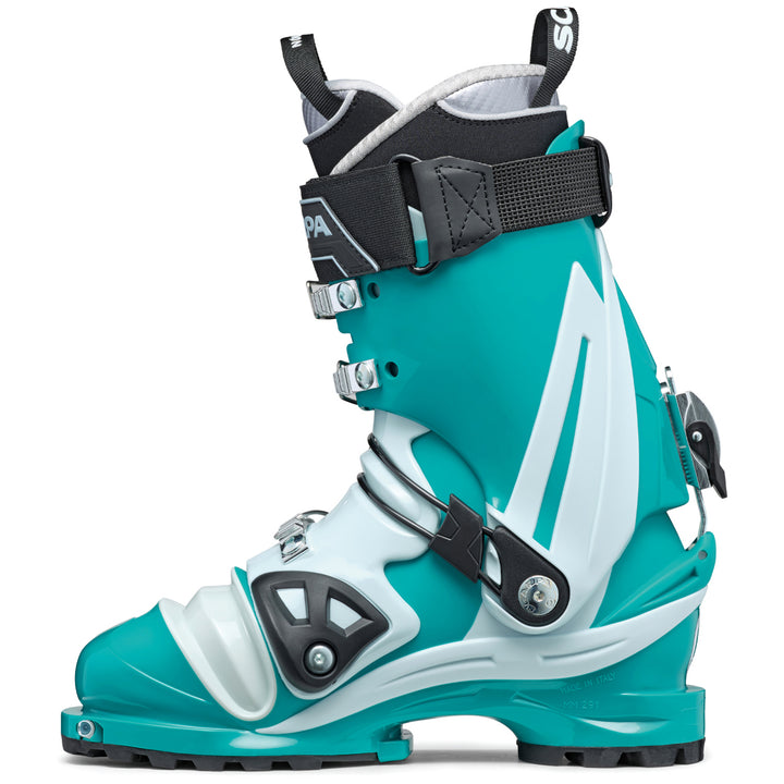 Scarpa TX Pro Telemark Ski Boots - Women's 2020 Emerald/Ice Blue