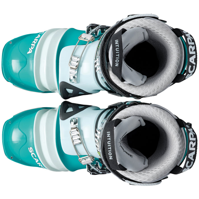 Scarpa TX Pro Telemark Ski Boots - Women's 2020 Emerald/Ice Blue