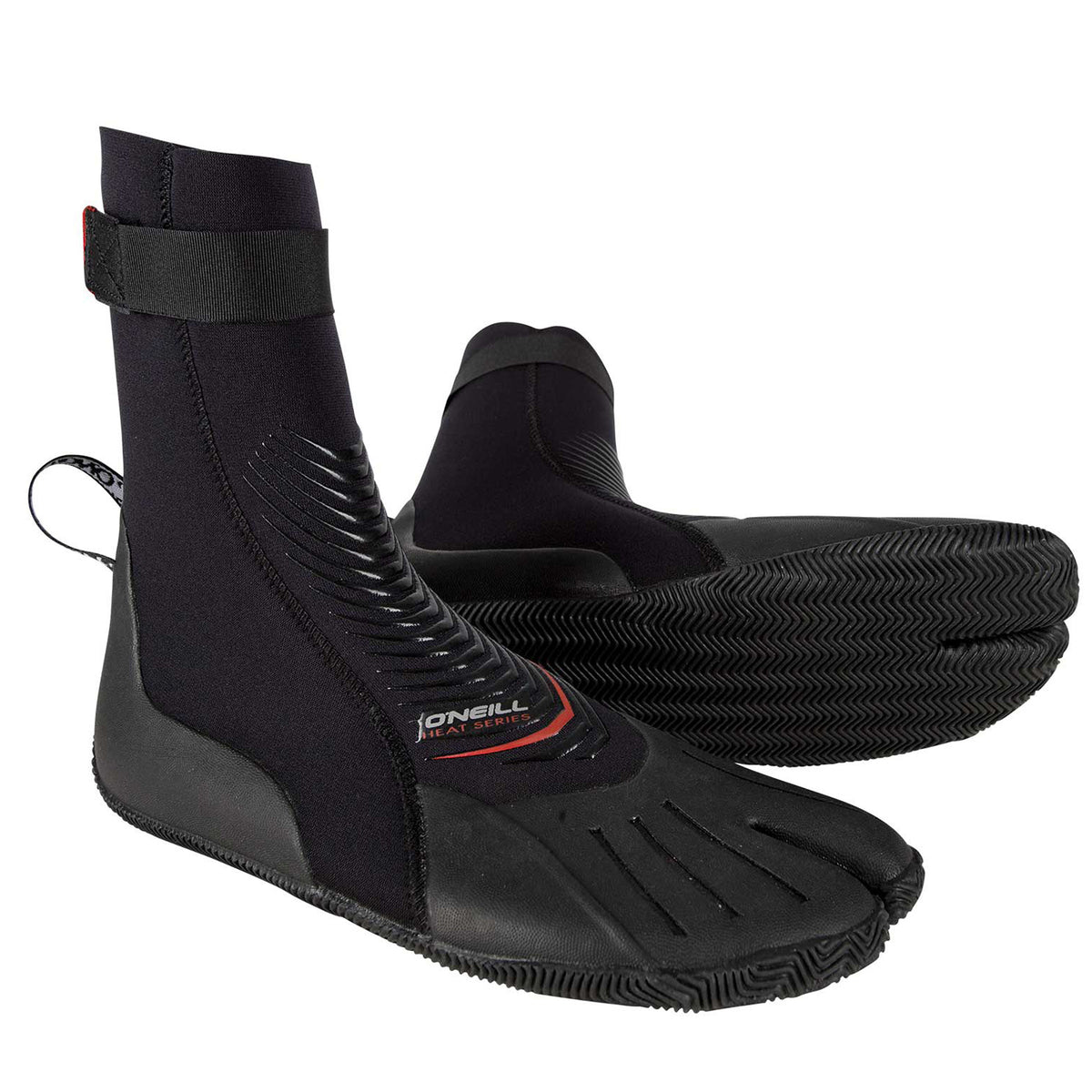 O'Neill 3mm Heat Split Toe Wetsuit Boots Black