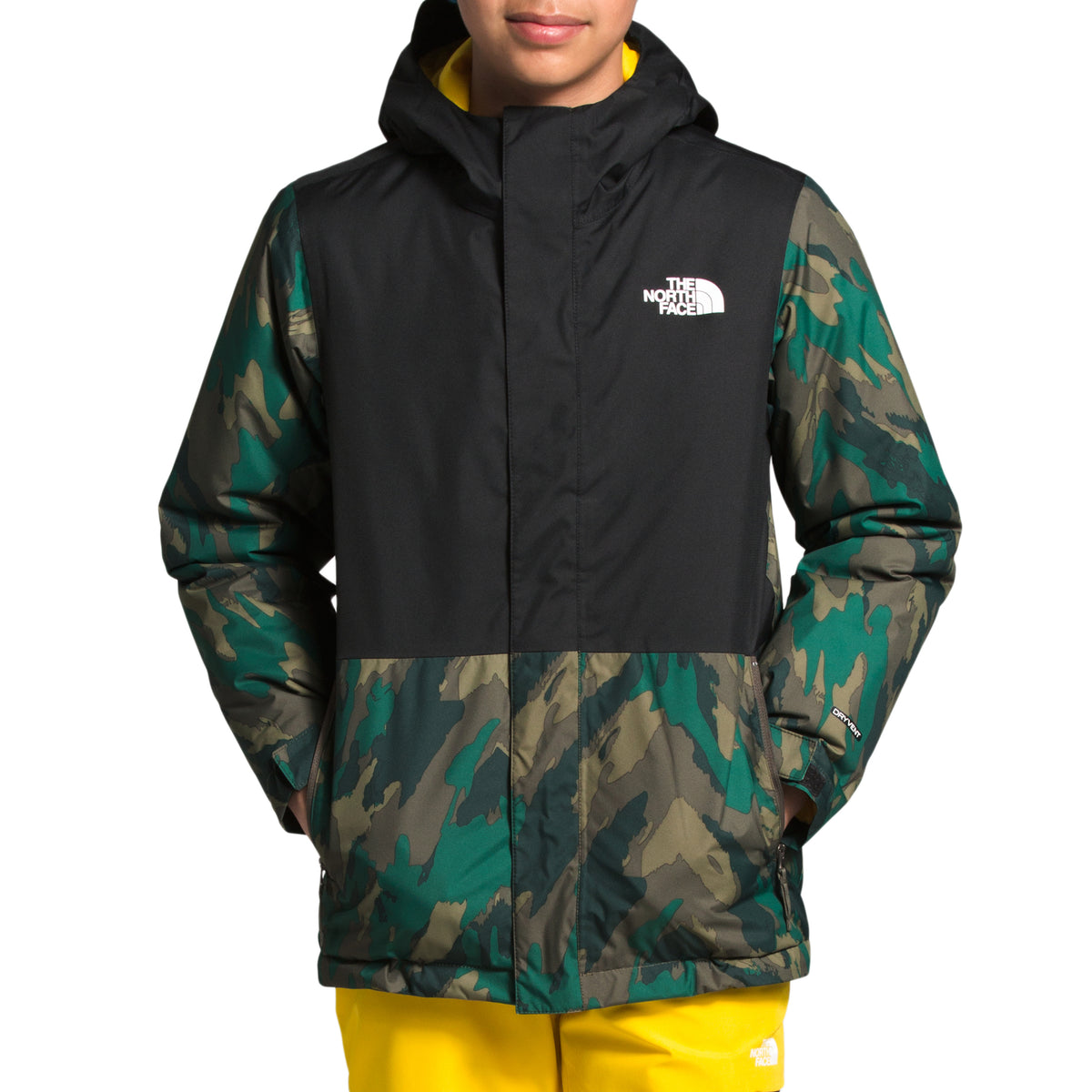 The North Face Freestyle Insulated Jacket - Kids' Evergreen Mountain Camo Print