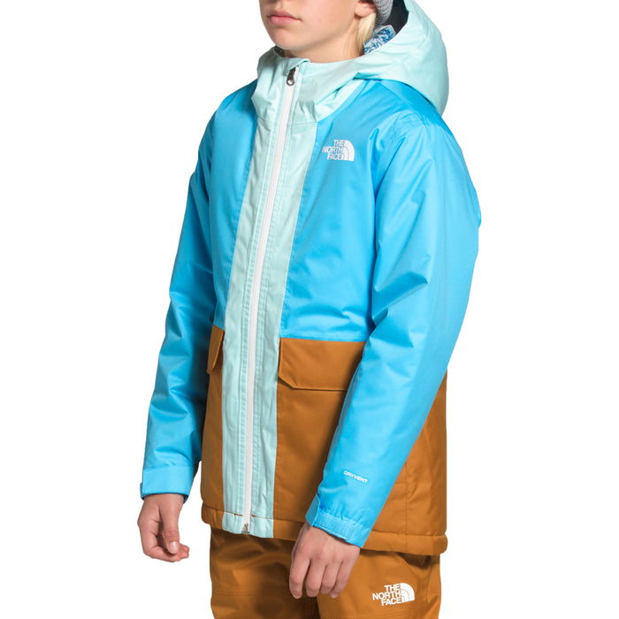 The North Face Freedom Insulated Jacket - Girls' Ethereal Blue