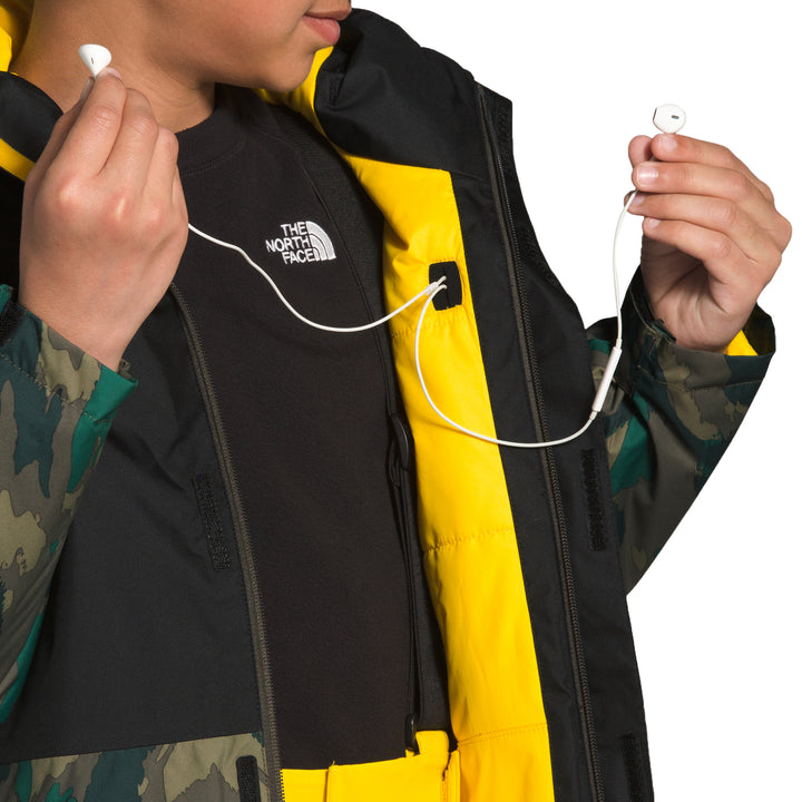 The North Face Freestyle Insulated Jacket - Kids' Evergreen Mountain Camo Print