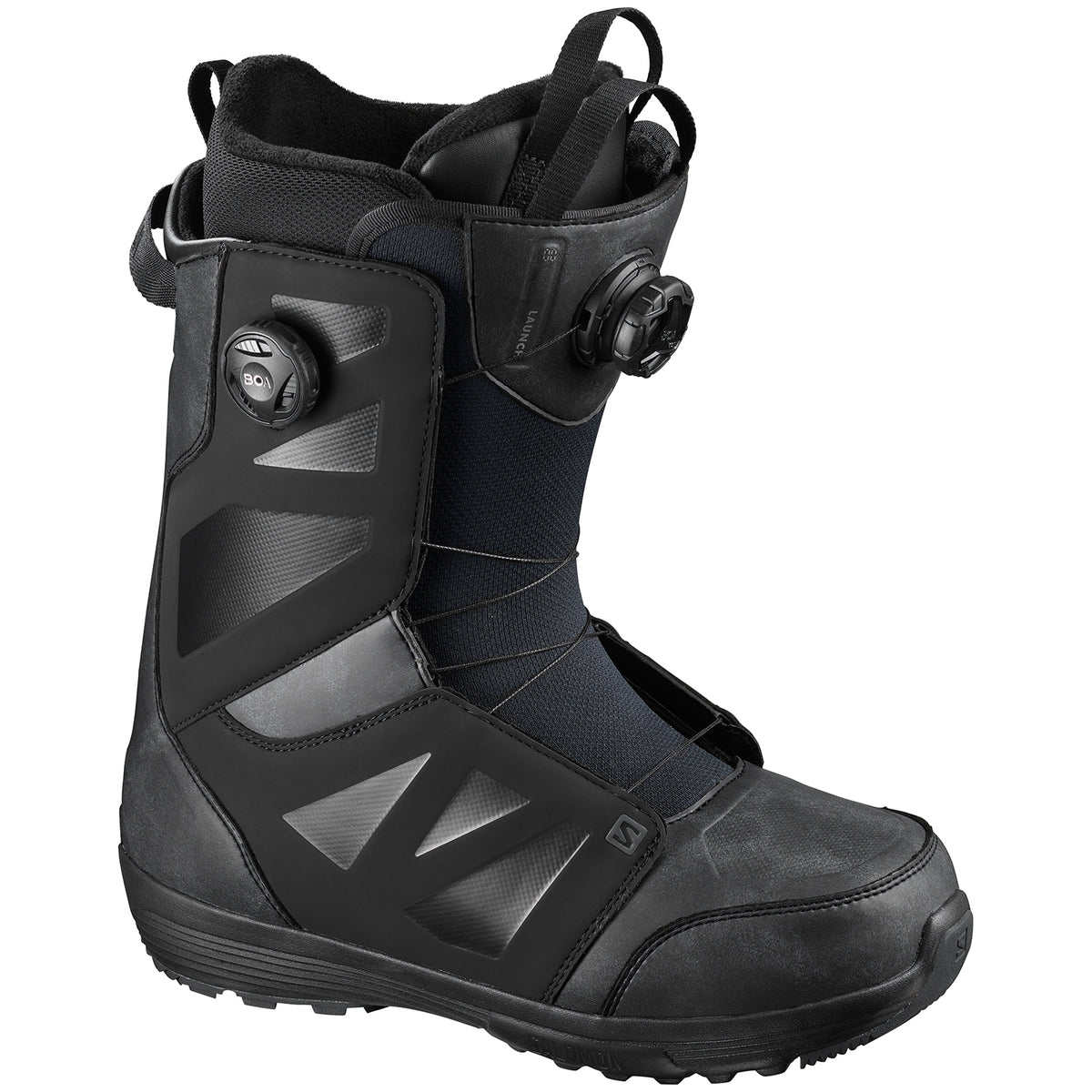 Salomon Launch Boa SJ Snowboard Boots 2021 Black/Black