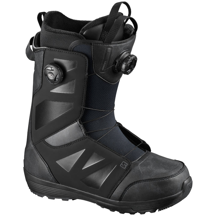 Salomon Launch Boa SJ Snowboard Boots 2021 Black/Black