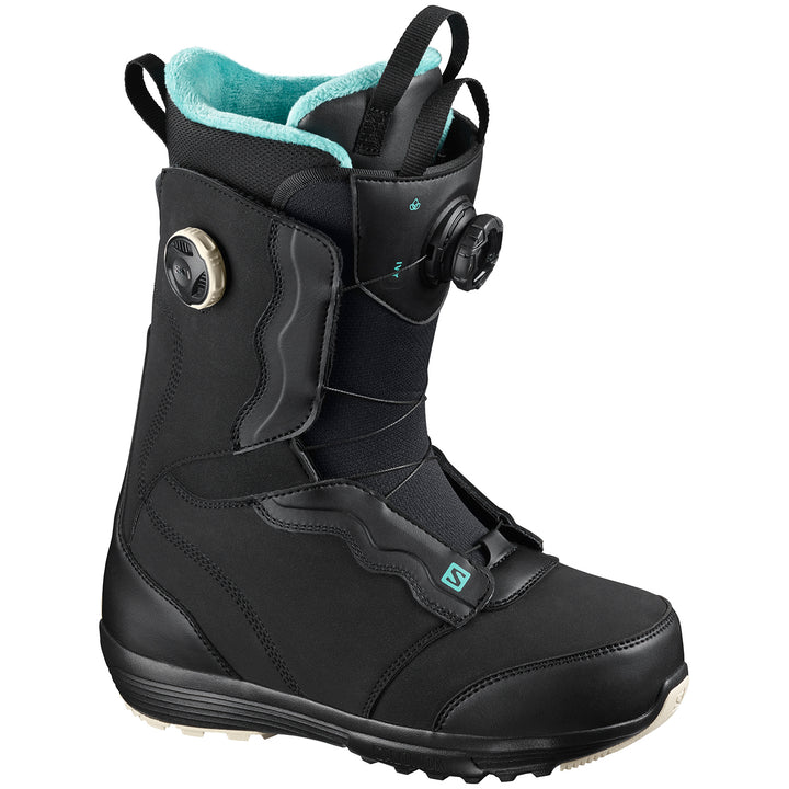 Salomon Ivy Boa SJ Snowboard Boots - Women's 2021 Black/Black