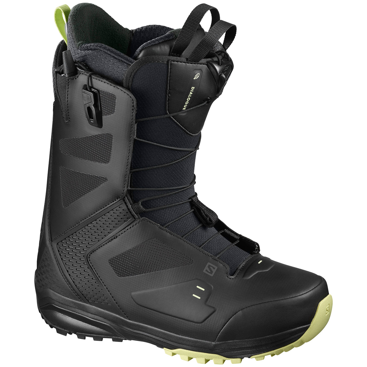 Salomon Dialogue Wide Snowboard Boots 2021 Black/Black