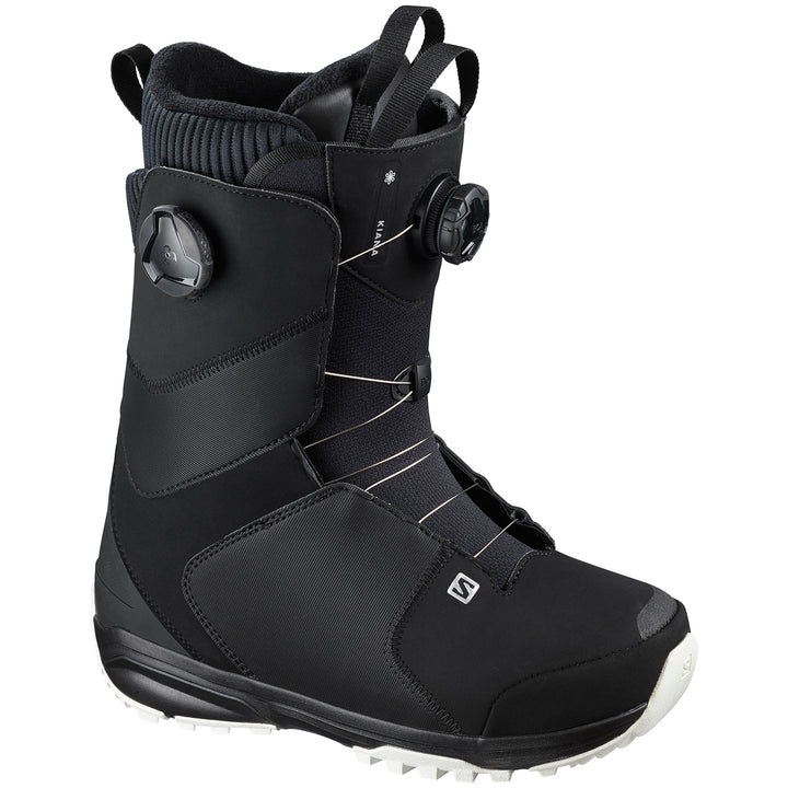 Salomon Kiana Focus Boa Snowboard Boots - Women's 2021 Black/Black/White