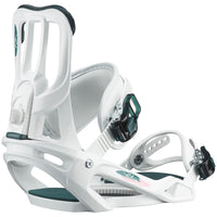 Salomon Spell Snowboard Bindings - Women's 2021 White::White
