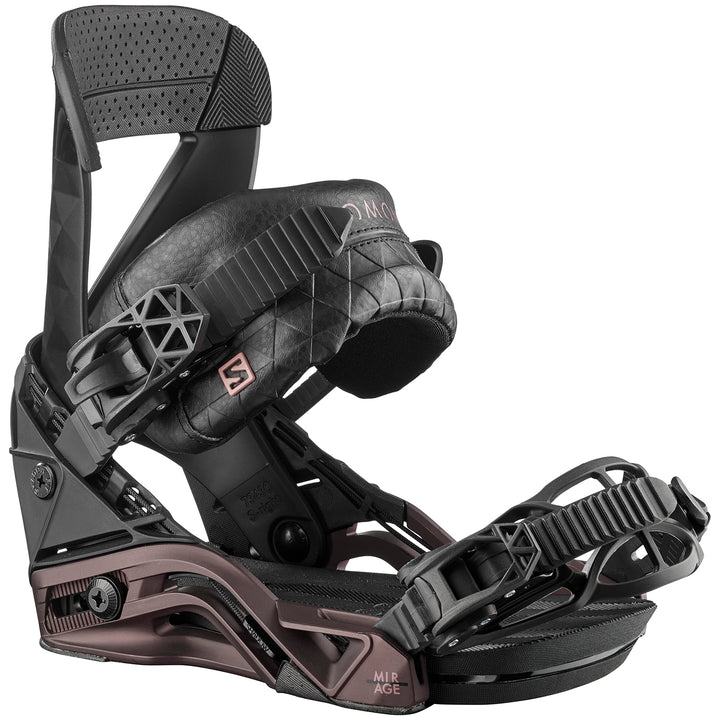Salomon Mirage Snowboard Bindings - Women's 2021 Black/Burgundy