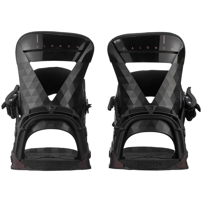 Salomon Mirage Snowboard Bindings - Women's 2021 Black/Burgundy