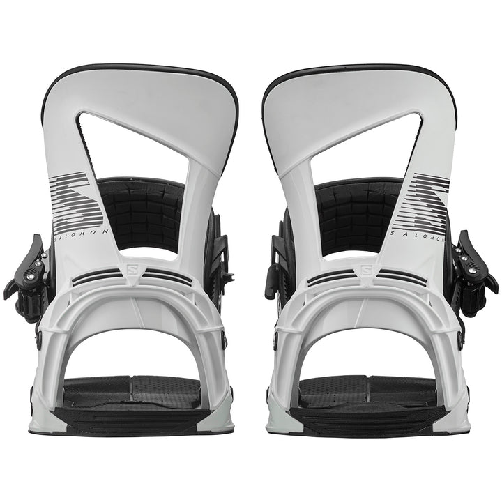 Salomon Hologram Snowboard Bindings 2021 White