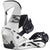 Salomon Hologram Snowboard Bindings 2021 White
