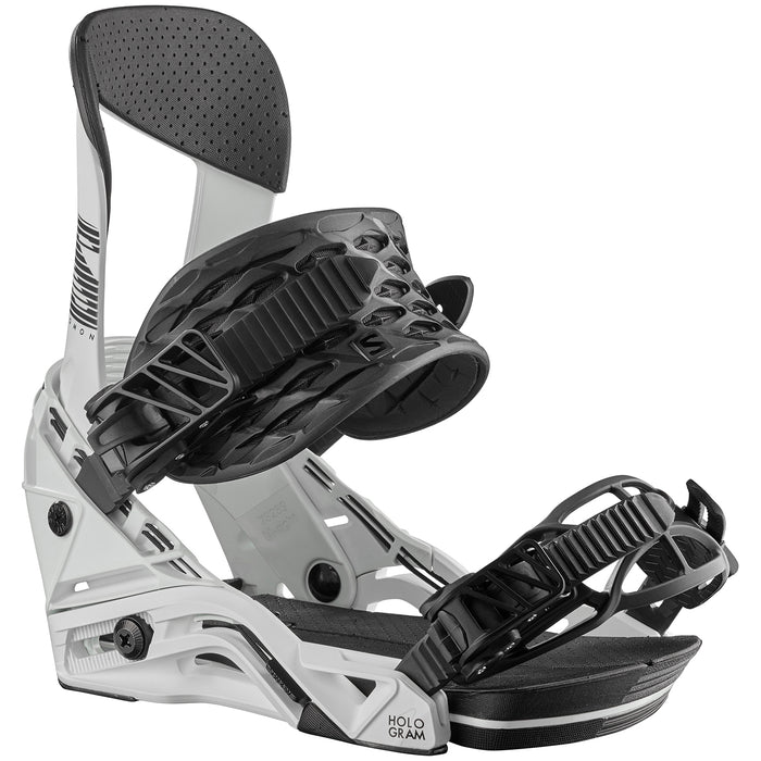 Salomon Hologram Snowboard Bindings 2021 White
