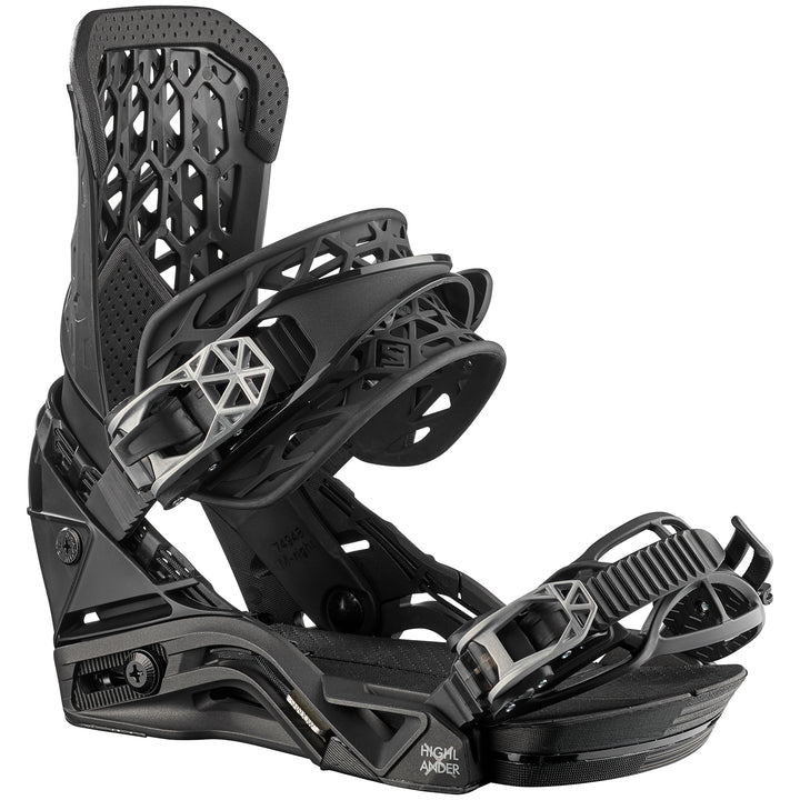 Salomon Highlander Snowboard Bindings 2023 Black