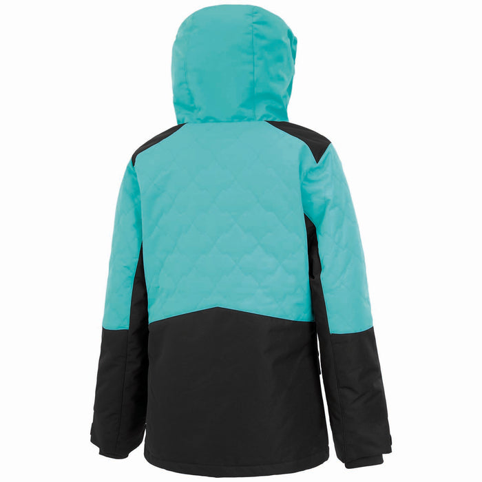 Picture Organic Leeloo Jacket - Girls' Turquoise Black