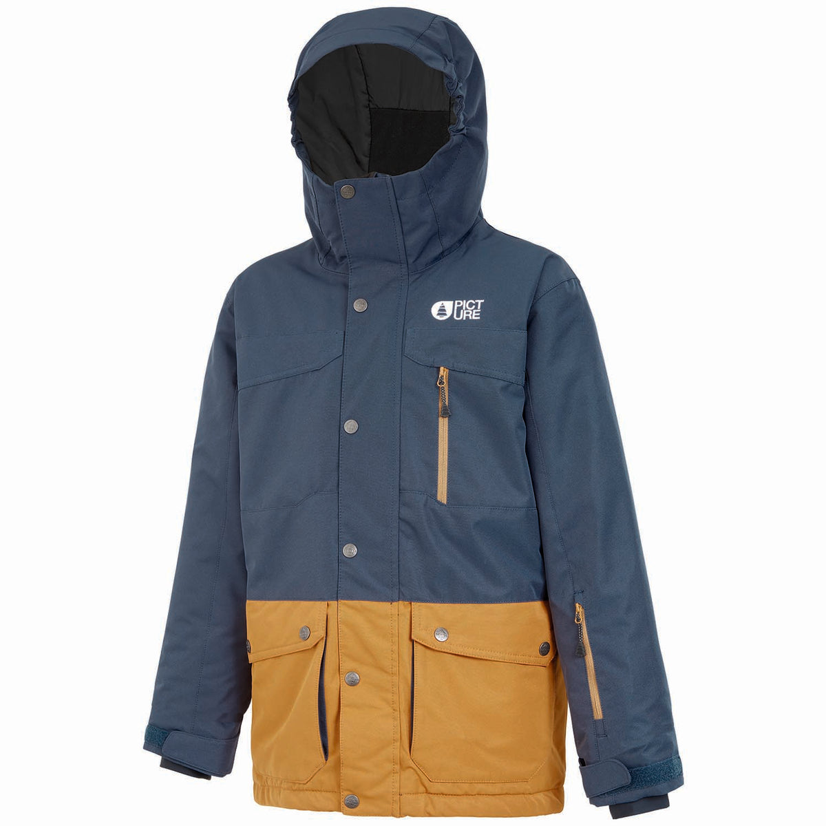 Picture Organic Marcus Jacket - Boys' Dark Blue Safran
