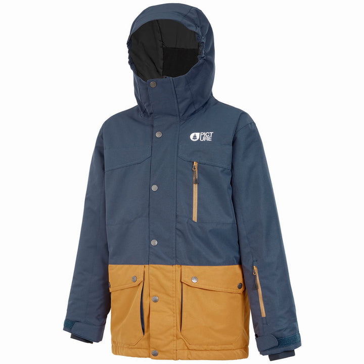 Picture Organic Marcus Jacket - Boys' Dark Blue Safran