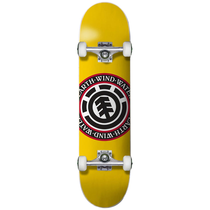 Element Seal Yellow 7.25 Skateboard Complete - Kids'