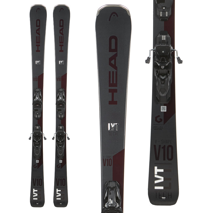 Head V-Shape V10 Skis + PRD 12 GW Bindings 2020