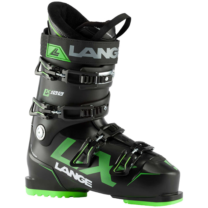 Lange LX 100 Ski Boots 2021 Black/Green