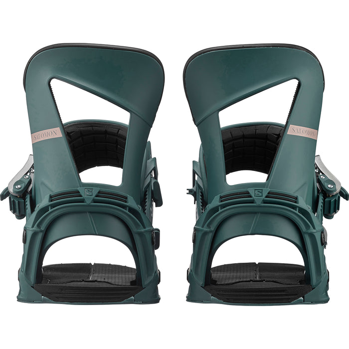 Salomon Hologram Snowboard Bindings - Women's 2021 Mallard Green