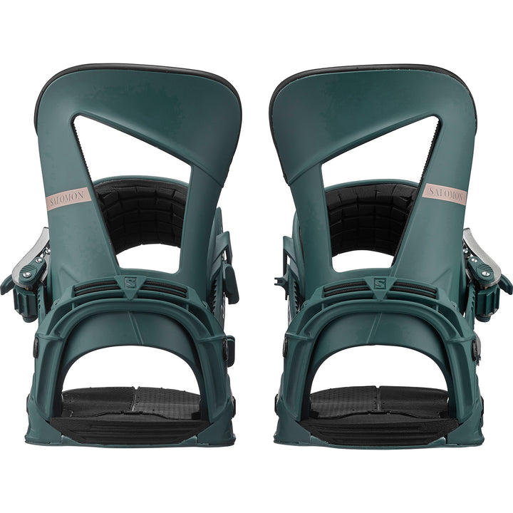 Salomon Hologram Snowboard Bindings - Women's 2021 Mallard Green