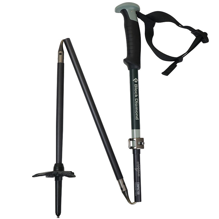 Spark R&D x Black Diamond Compactor Splitboard Poles 2023 Forest