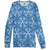 Burton Midweight Crew Top - Women's Blue Dailola Shibori