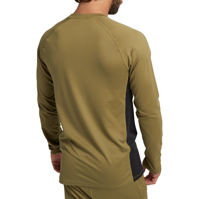 Burton Midweight X Crew Top Martini Olive/True Black