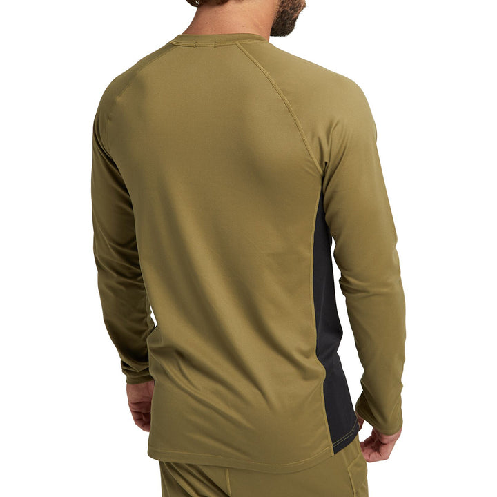Burton Midweight X Crew Top Martini Olive/True Black