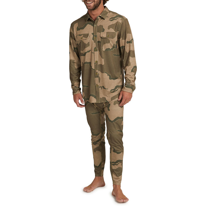 Burton Midweight Oxford Shirt Barren Camo