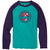 Burton Midweight Base Layer Tech T-Shirt - Kids' Dynasty Green/Parachute Purple