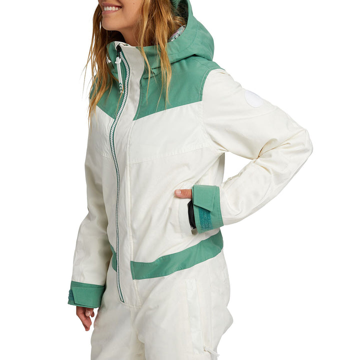 Burton Larosa One Piece - Women's Stout White/Frosty Spruce