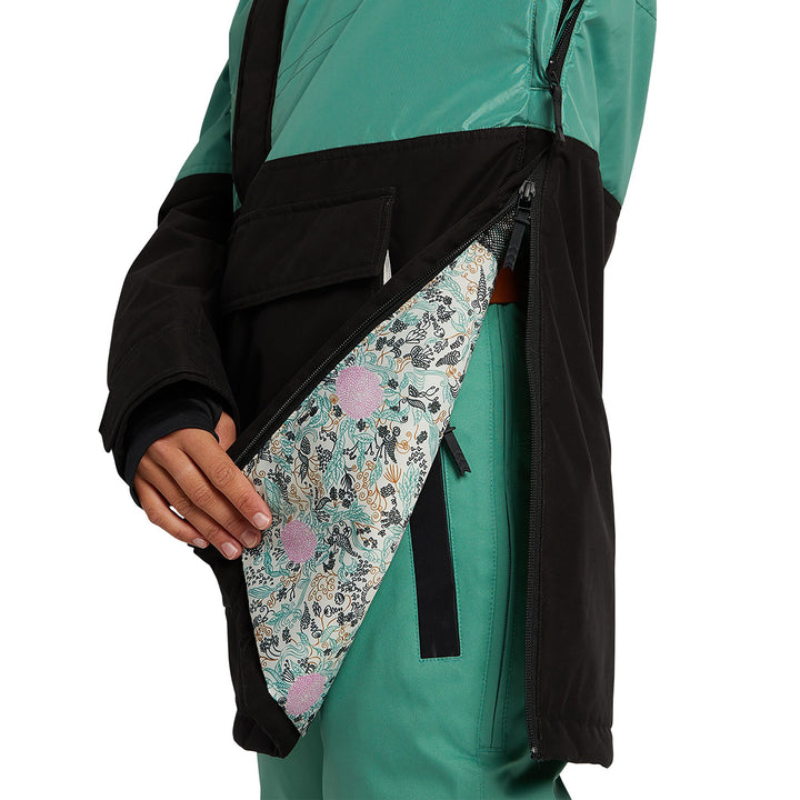 Burton Larosa Anorak Jacket - Women's Frosty Spruce/True Black