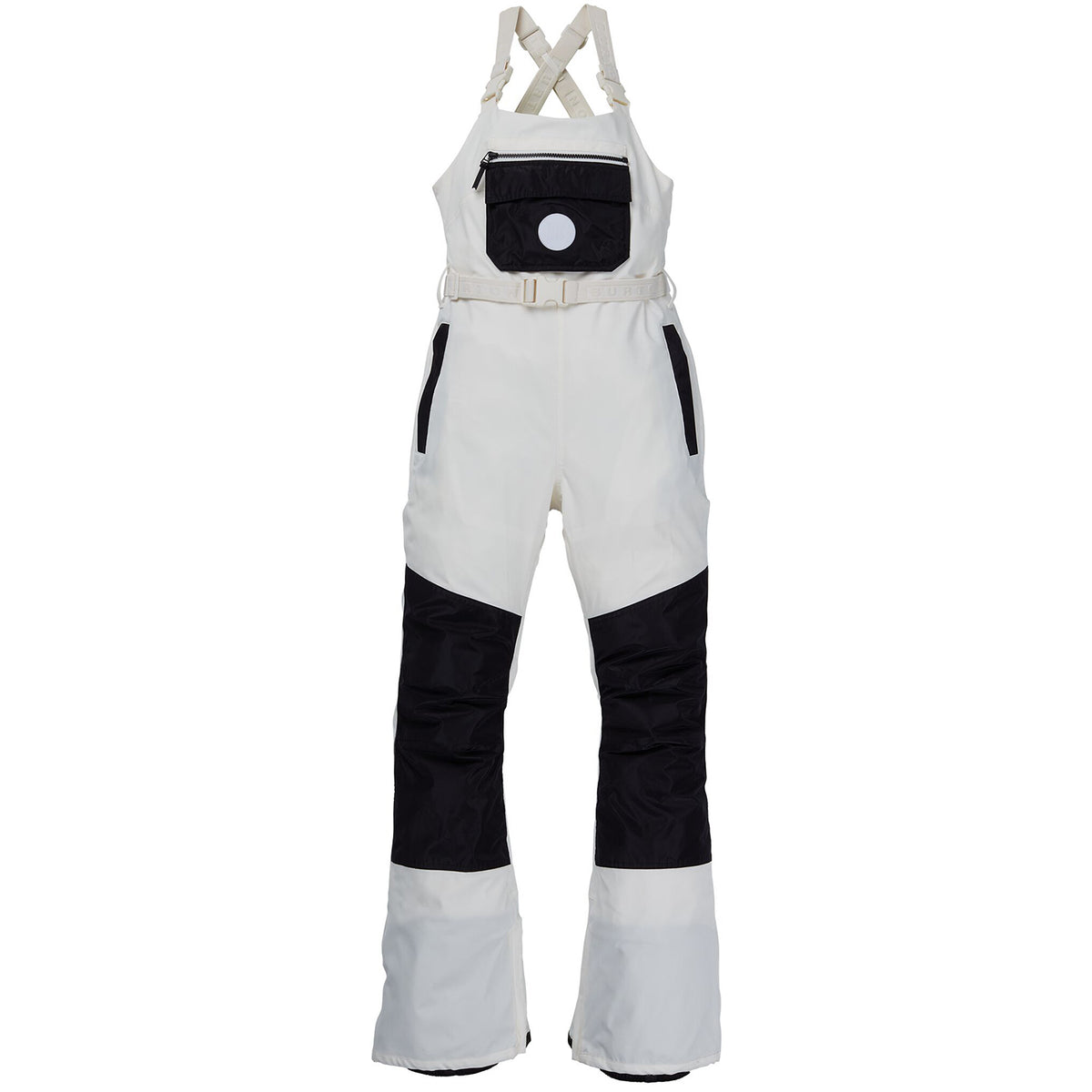 Burton Larosa Bib Pants - Women's Stout White/True Black