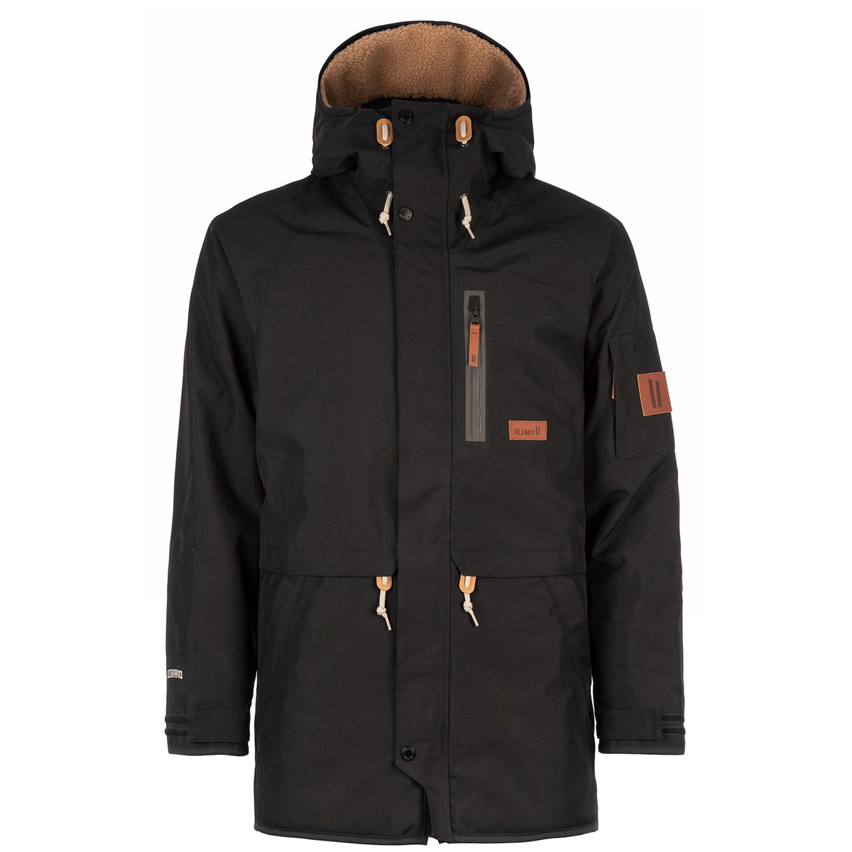 Planks People's Parka - Unisex Black