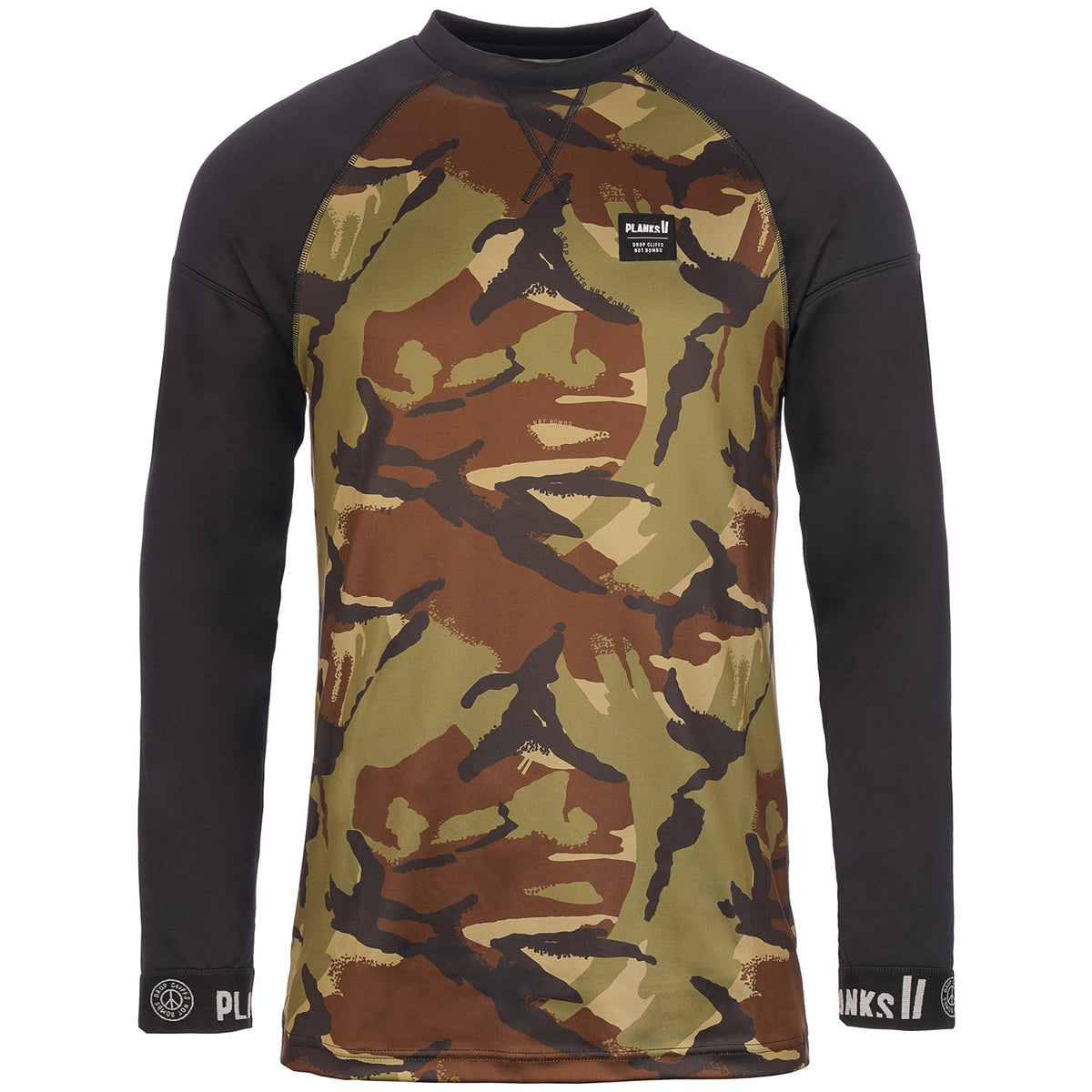 Planks Fall-Line Baselayer Top - Men's British DPM Camo